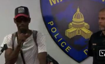 Madison Police Chief John Patterson Loses Control of CRAZY Press Conference as Protester Grabs Microphone, Woman Holds Sign Threatening Cops