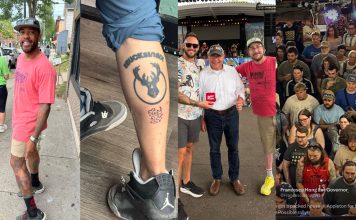 Francesca Hong and Mandela Barnes Got Matching Tattoos, Tom Tiffany Went to German Fest, and a Big Debate Looms mandela barnes